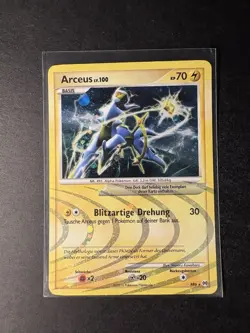 Arceus LV.100 | Arceus [AR6] | Rare Holo | DE | Pokemon TCG Deutsch 2010 - Image 4