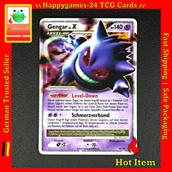 Gengar LV.X - Pokemon Karte TCG 97/99 Rare Holo LV.X Arceus /U28 - Image 1