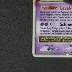 Gengar LV.X - Pokemon Karte TCG 97/99 Rare Holo LV.X Arceus /U28 - Image 5
