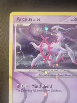 Arceus LV.100 2009 Pokemon Platinum Arceus Psychic HOLO AR7 - Image 2