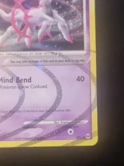 Arceus LV.100 2009 Pokemon Platinum Arceus Psychic HOLO AR7 - Image 4