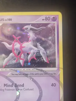 Arceus LV.100 2009 Pokemon Platinum Arceus Psychic HOLO AR7 - Image 5