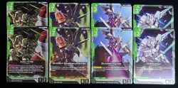 Gundam TCG GD03 Steel Requiem Rare Cards GD03-020, GD03-021, GD03-022, GD03-023 - Image 1