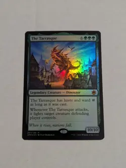 The Tarrasque Adventures in the Forgotten Realms Foil - Image 1