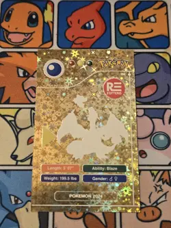 Misprint Charizard #6 Pokemon Kanto Holo Shift Pokedex Series Peru Error - Image 2