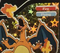 Misprint Charizard #6 Pokemon Kanto Holo Shift Pokedex Series Peru Error - Image 4