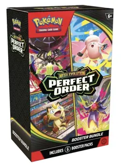 Pokemon TCG Mega Evolution-Perfect Order Booster Bundle (6 Packs) - Presale - Image 1