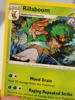 Rillaboom SWSH277 🌀Swirl🌀 Black Star Promo Holo NM Crown Zenith Pokemon TCG - Image 1