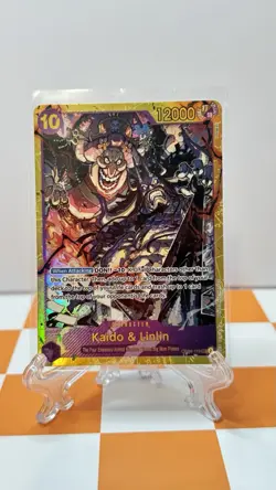 One Piece Two Legends Kaido And Linlin OP08-119 SEC English TCG Card Ungraded - Image 1