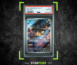 PSA 10 Pikachu AR 173/165 sv2a 151 Scarlet & Violet 2023 Pokemon Card Japanese - Image 1