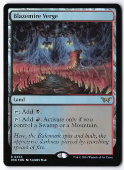 Blazemire Verge R Duskmourn: House of Horror 256 NM - Image 1
