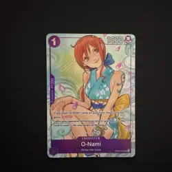 Sealed O-Nami (Illustration Box Vol.1) OP05-062 One Piece Promotion Card damaged - Image 1