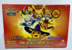 POKEMON BOX PIKACHU COSPLAY TRADING CARDS FE 2025 - 30 SEALED PACKS ANIME - Image 1