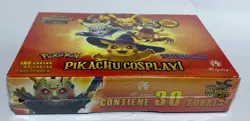 POKEMON BOX PIKACHU COSPLAY TRADING CARDS FE 2025 - 30 SEALED PACKS ANIME - Image 2