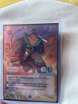 Mulan - Charging Ahead 3 Disney Lorcana Promo Cards Holo - Image 1