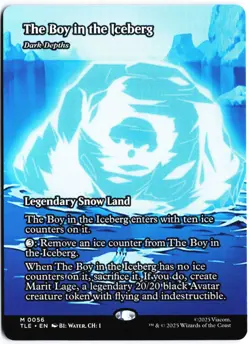 The Boy in the Iceberg - Dark Depths (Borderless) M Avatar: 56 NM - Image 1