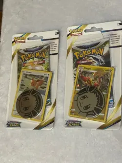 Pokemon Brilliant Stars Eevee Flapple Lot of 2 Single pack Blister Set Booster - Image 1