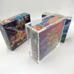 Japanese Pokemon Booster Box Case MAGNETIC ACRYLIC Protector 99% UV Rejection - Image 5