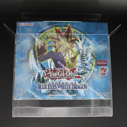 Yugioh 5x Plastic Protective Display Cases Standard 24 Pack Booster Box Size - Image 1