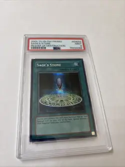 Yu-Gi-Oh 2004 Sage's Stone ROD-EN003 PSA 9 - Image 2