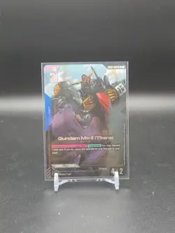 Gundam TCG Card Game Dual Impact GD02-003 R+ Gundam Mk-II Titans Alt Art Rare NM - Image 1