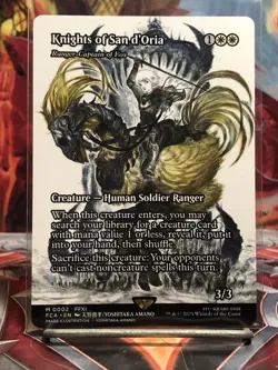 Knights of San d'Oria - Ranger-Captain of Eos (Non-foil) [Showcase] FCA 0002 MTG - Image 1