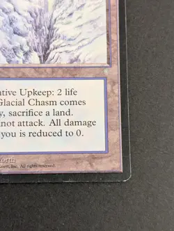 MTG Card - 1x Glacial Chasm - Ice Age - MP/HP - Vintage - Magic The Gathering - Image 4