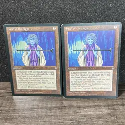 Staff of the Ages Ice Age MTG Rare Magic The Gathering Card 2 - Image 1