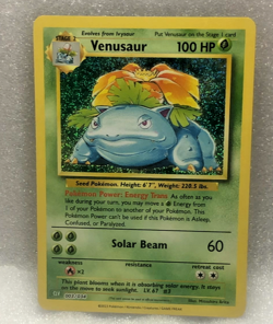 Pokemon VENUSAUR 003/034 Holo (Trading Card Game Classic) NM - Image 1