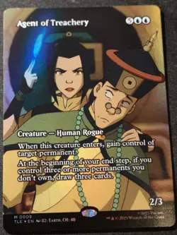 Agent Of Treachery - Foil - Borderless - TLE - MTG - EN - NM - 0009 - Image 1