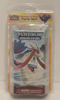 *ULTRA RARE* BLISTER SEALED POKEMON PLATINUM SUPREME VICTORS OVERFLOW DECK *LOOK - Image 1