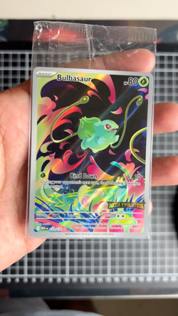 Pokemon TCG Bulbasaur 133/132 Mega Evolutions Stamped Promo Sealed - Image 2