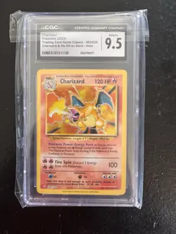 Charizard Pokemon (2023) Charizard & Ho-oh Ex Deck Holo Cgc 9.5 003/034 - Image 1