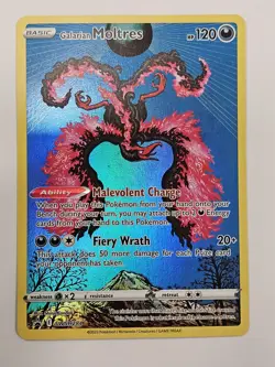 Galarian Moltres SWSH284 SWSH: Sword & Shield Promo Cards Holo Pokemon TCG - Image 1