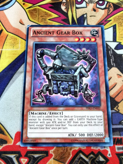 Ancient Gear Box prio-en032 Unltd Ed (LP) Common Yu-Gi-Oh! - Image 1