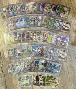 POKEMON 80 IR Illustration Rare + 50 Ultra Rare Full Art LOT of 130 Cards - Image 1