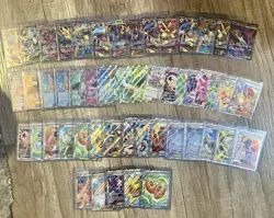 POKEMON 80 IR Illustration Rare + 50 Ultra Rare Full Art LOT of 130 Cards - Image 2