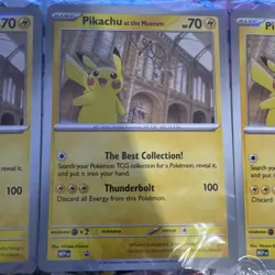 Pokemon TCG Pikachu At The Museum x Natural History London Pokemon Card Sealed - Image 1