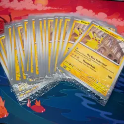 10x Pokemon Pikachu at the Natural History Museum Sealed Jumbo Promo SVP - Image 2