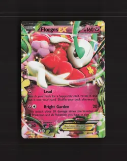 Florges EX 67/119 Phantom Forces Ultra Rare Holo Pokemon Card LP - Image 1