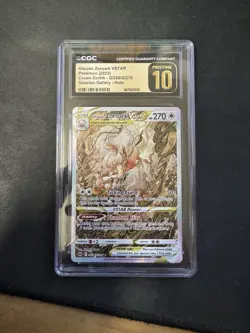 2023 Pokemon Crown Zenith Hisuian Zoroark VSTAR GG56/GG70 CGC Pristine 10 - Image 1