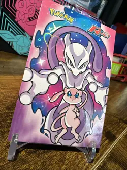 Pokemon Card Database Team Rocket Mew And Mewtwo Heart Holo - Image 3