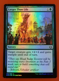 1x Larger Than Life | FOIL | Kaladesh | MTG Magic Cards - Image 1
