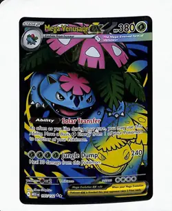 Pokemon TCG Mega Venusaur EX 155/132 Mega Evolution English Card, NM Ultra Rare - Image 1