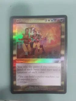 Mtg Coalition Victory Foil Timeshifted - Image 1