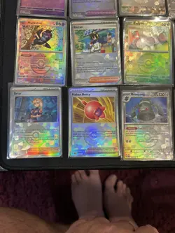 Pokemon TCG Prismatic Evolutions Pokeball Bundle - Lot Of 23 Cards. - Image 2