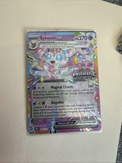 Pokemon TCG Sylveon EX 41/131 Prismatic Evolutions Promo Stamped Sealed - Image 1