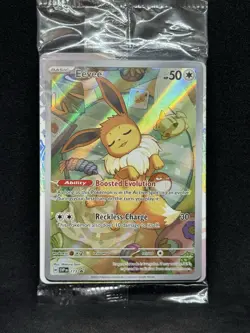 Pokemon Eevee Promo SVP-173 Prismatic Evolutions Sealed NM - Image 1