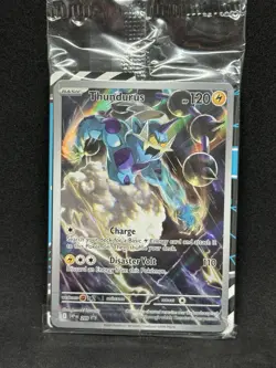 Pokemon Thundurus Promo SVP 209 Sealed Near Mint - Image 1