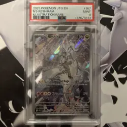 Pokemon TCG N’s Reshiram 167/159 Journey Together PSA 9 - Image 1
